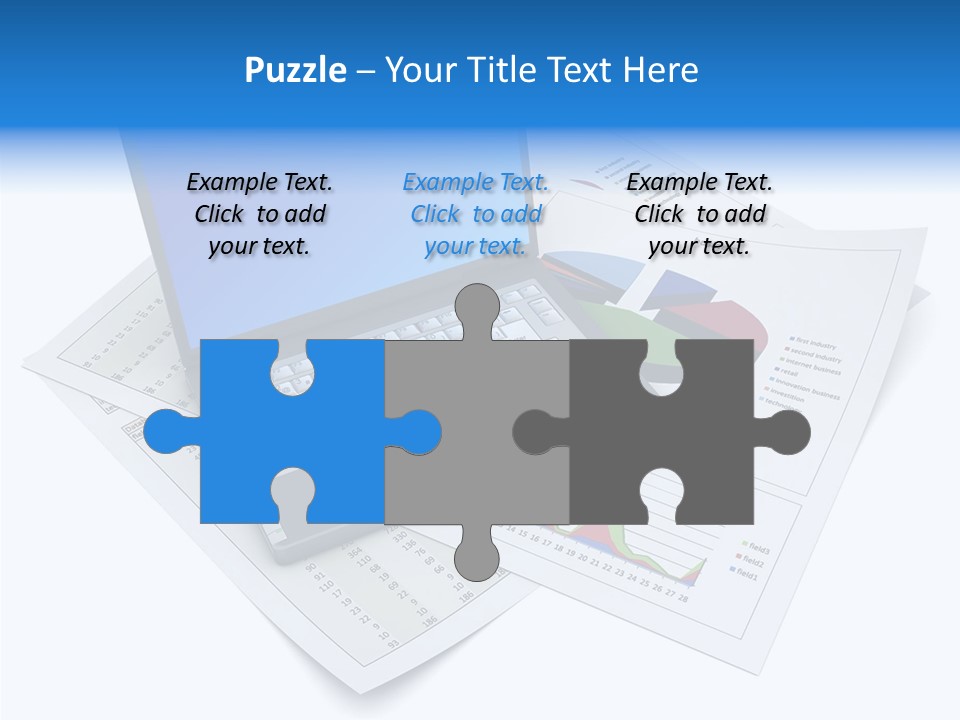 Colorful Chart Improvement PowerPoint Template