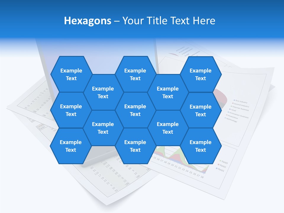 Colorful Chart Improvement PowerPoint Template