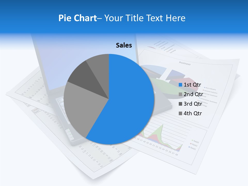 Colorful Chart Improvement PowerPoint Template
