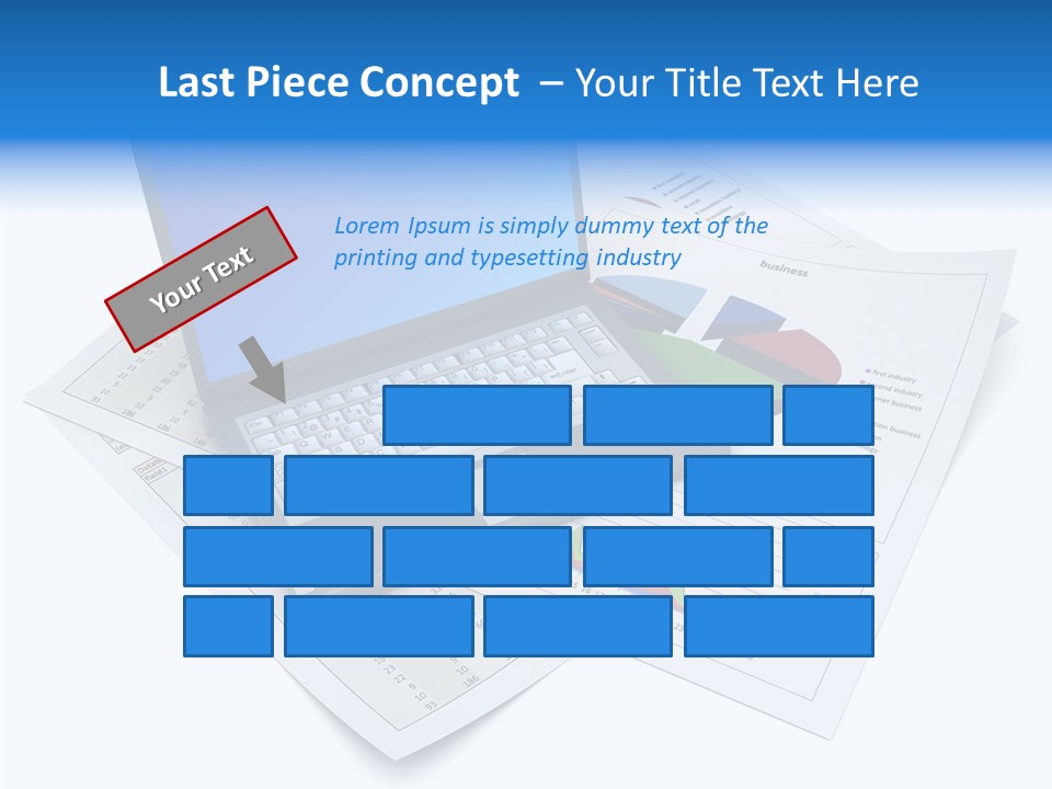 Colorful Chart Improvement PowerPoint Template