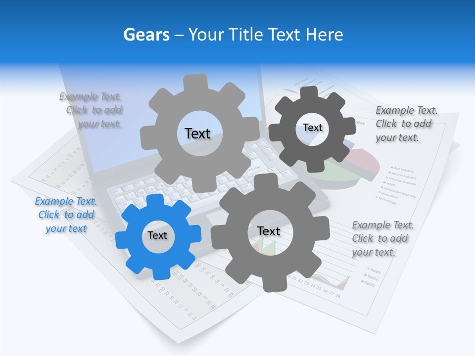 Colorful Chart Improvement PowerPoint Template
