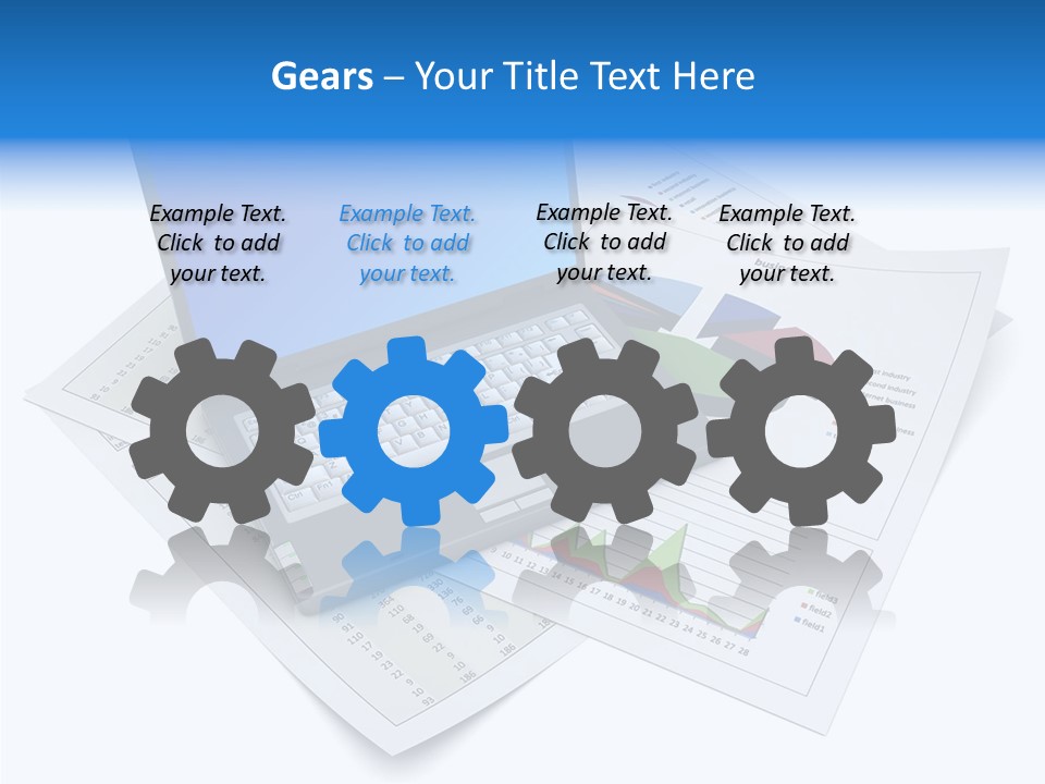 Colorful Chart Improvement PowerPoint Template