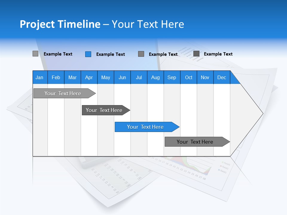 Colorful Chart Improvement PowerPoint Template