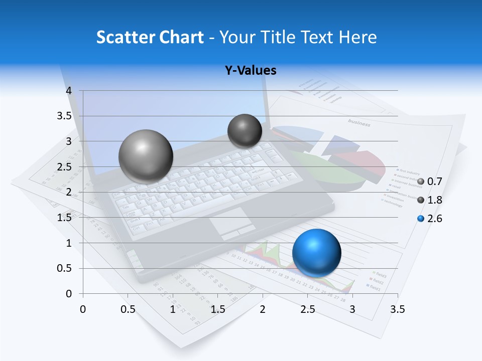 Colorful Chart Improvement PowerPoint Template