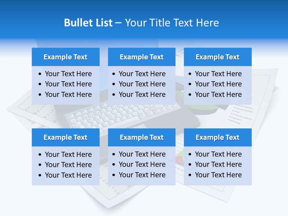 Colorful Chart Improvement PowerPoint Template