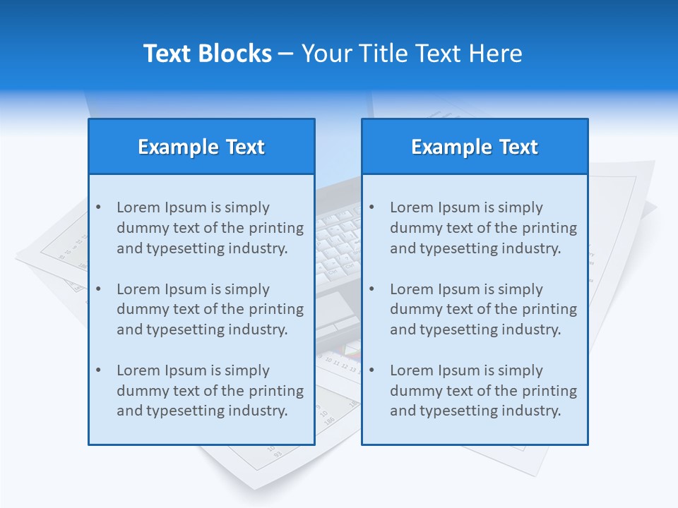Colorful Chart Improvement PowerPoint Template