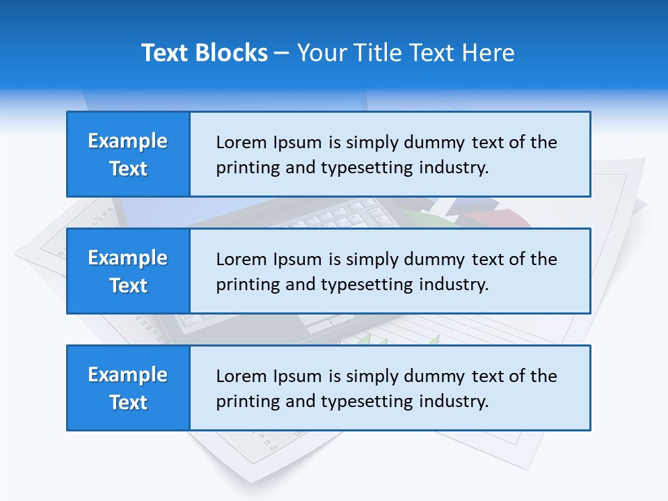Colorful Chart Improvement PowerPoint Template