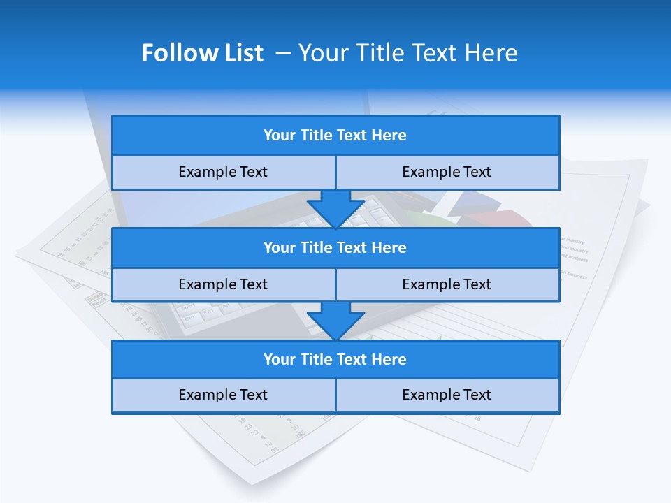 Colorful Chart Improvement PowerPoint Template