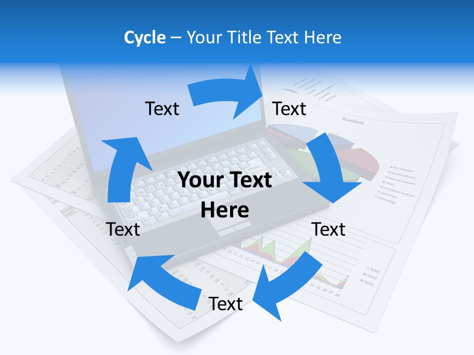 Colorful Chart Improvement PowerPoint Template