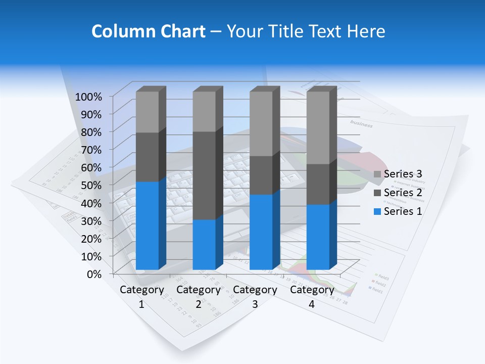 Colorful Chart Improvement PowerPoint Template