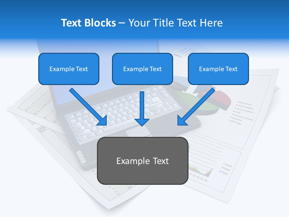 Colorful Chart Improvement PowerPoint Template