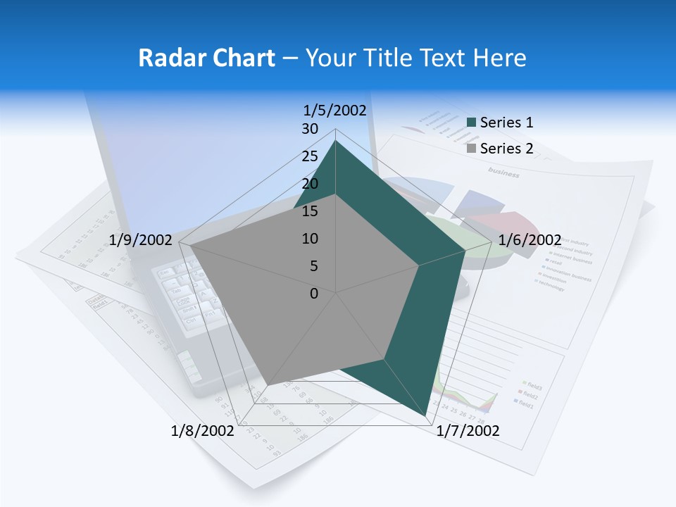 Colorful Chart Improvement PowerPoint Template