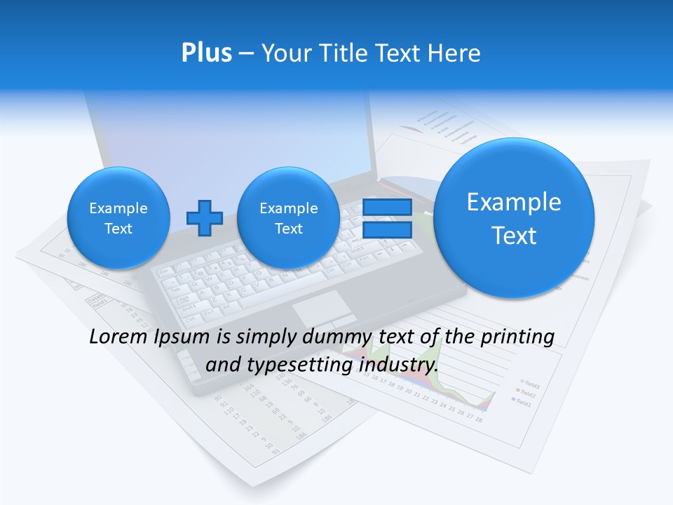 Colorful Chart Improvement PowerPoint Template