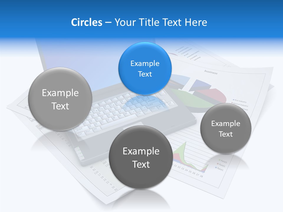 Colorful Chart Improvement PowerPoint Template