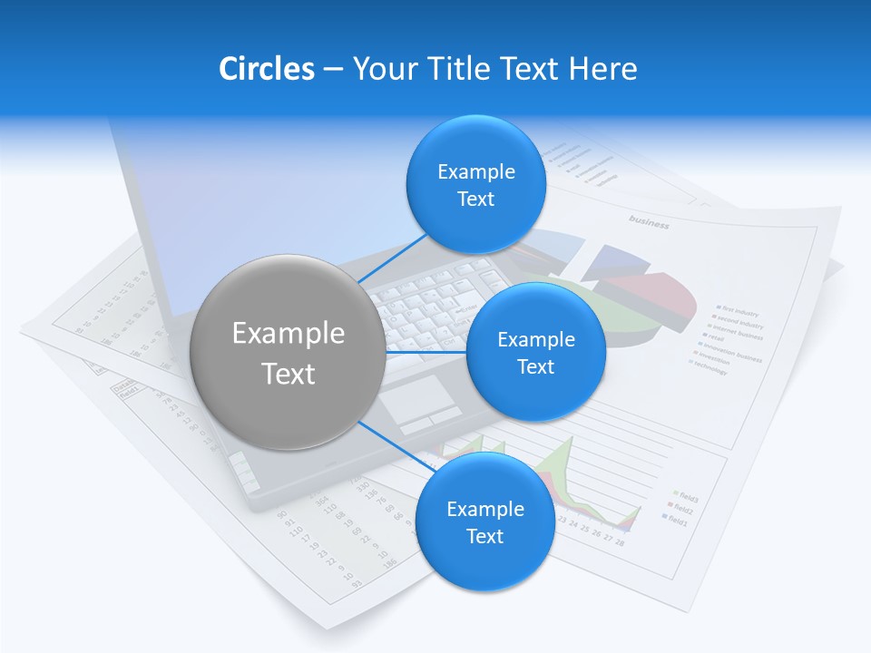 Colorful Chart Improvement PowerPoint Template