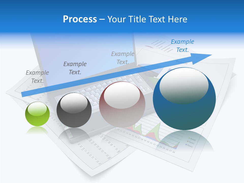Colorful Chart Improvement PowerPoint Template