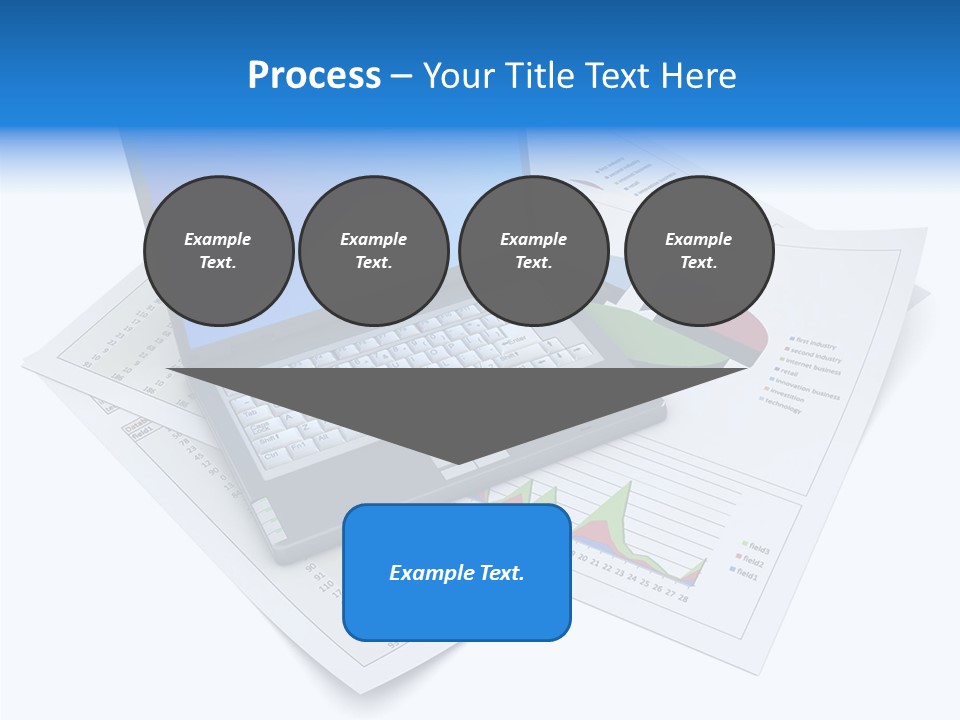 Colorful Chart Improvement PowerPoint Template