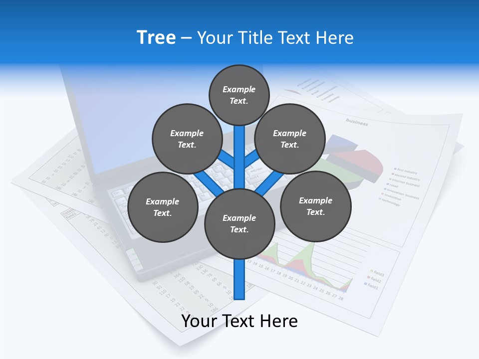 Colorful Chart Improvement PowerPoint Template