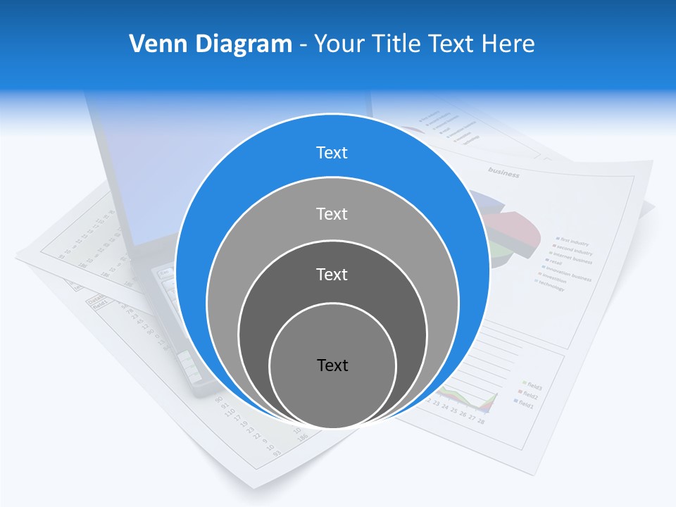 Colorful Chart Improvement PowerPoint Template