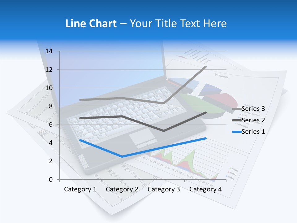 Colorful Chart Improvement PowerPoint Template