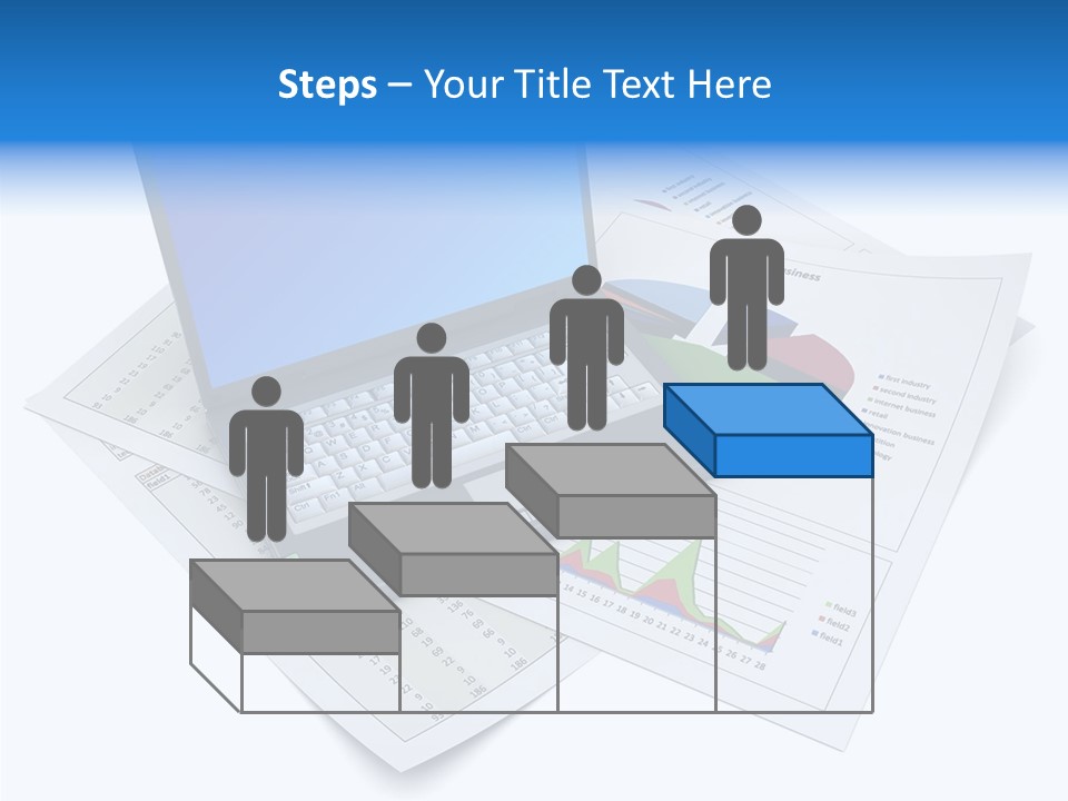 Colorful Chart Improvement PowerPoint Template