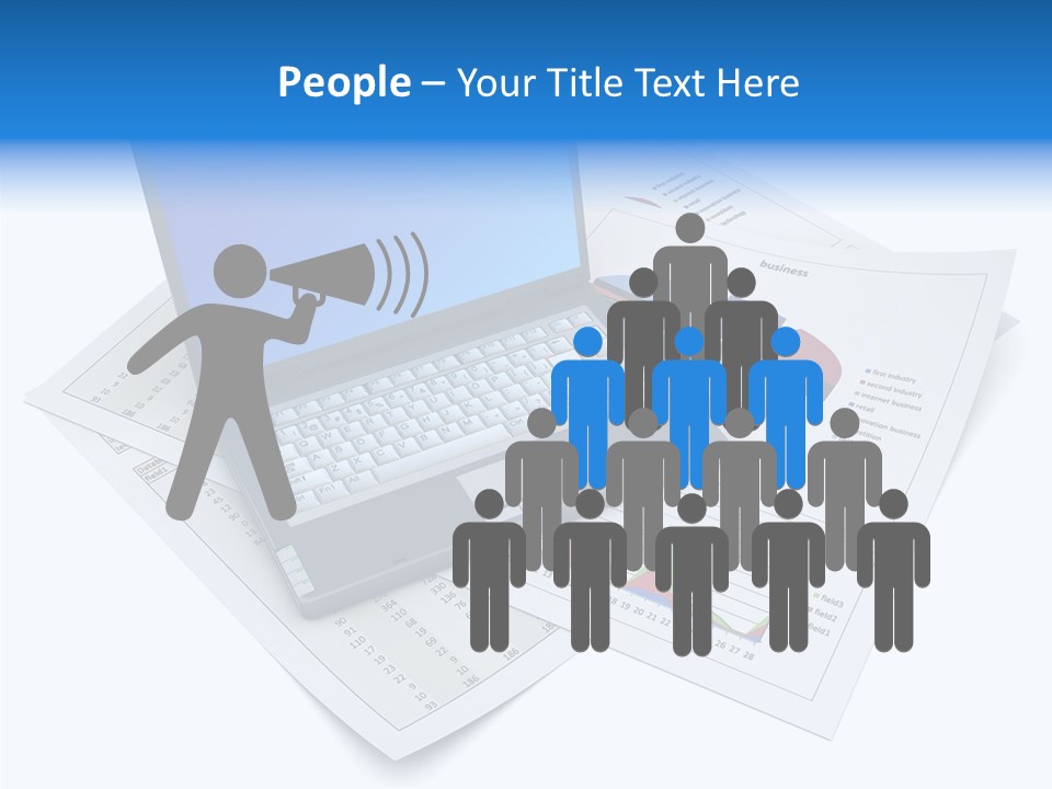 Colorful Chart Improvement PowerPoint Template