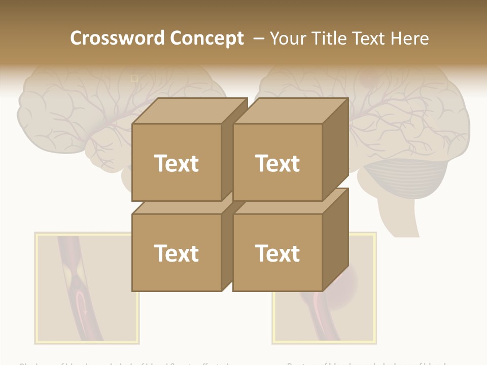 Problem Science Cerebral PowerPoint Template