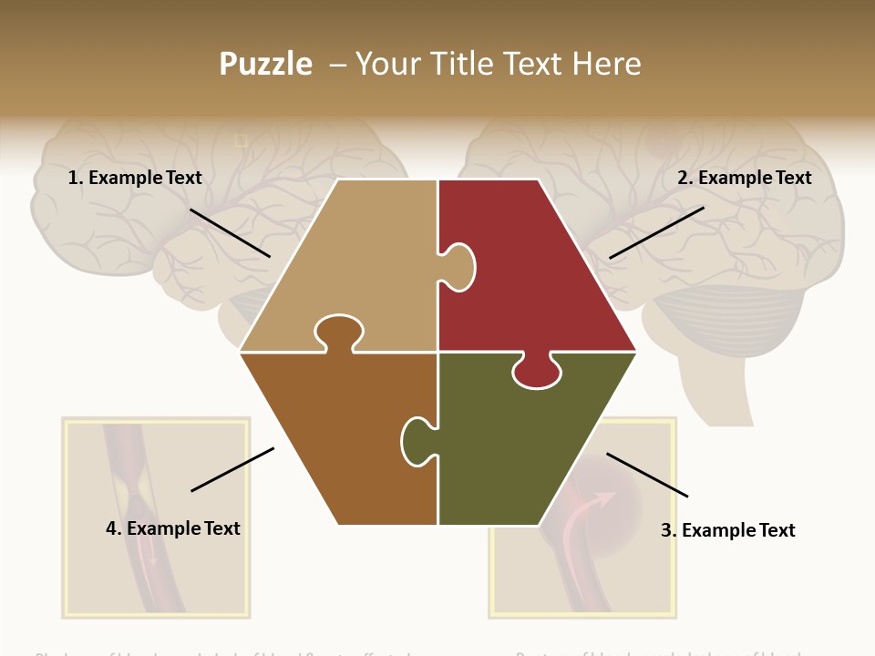Problem Science Cerebral PowerPoint Template