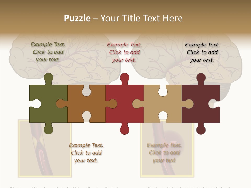 Problem Science Cerebral PowerPoint Template