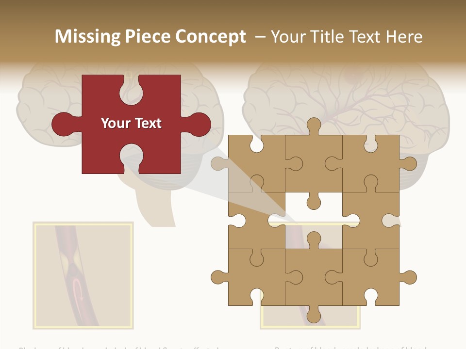 Problem Science Cerebral PowerPoint Template