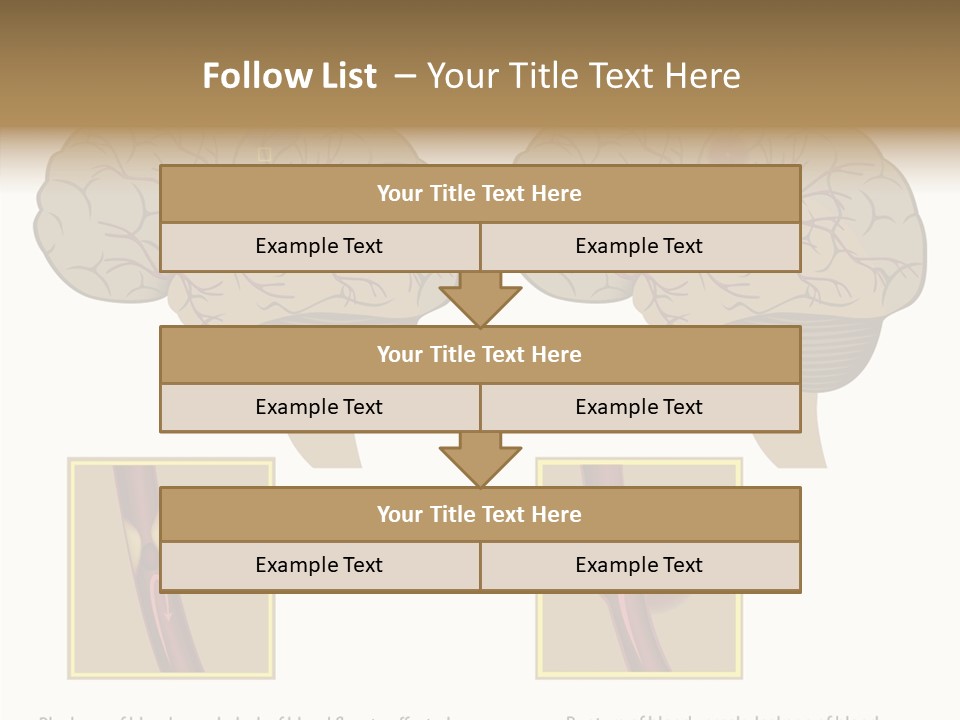 Problem Science Cerebral PowerPoint Template