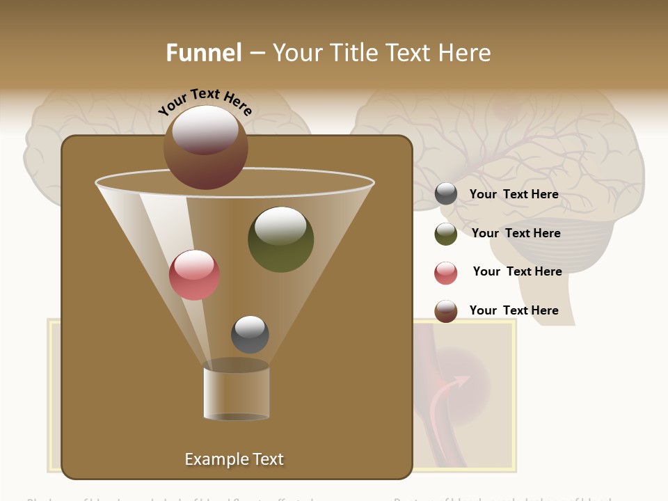 Problem Science Cerebral PowerPoint Template