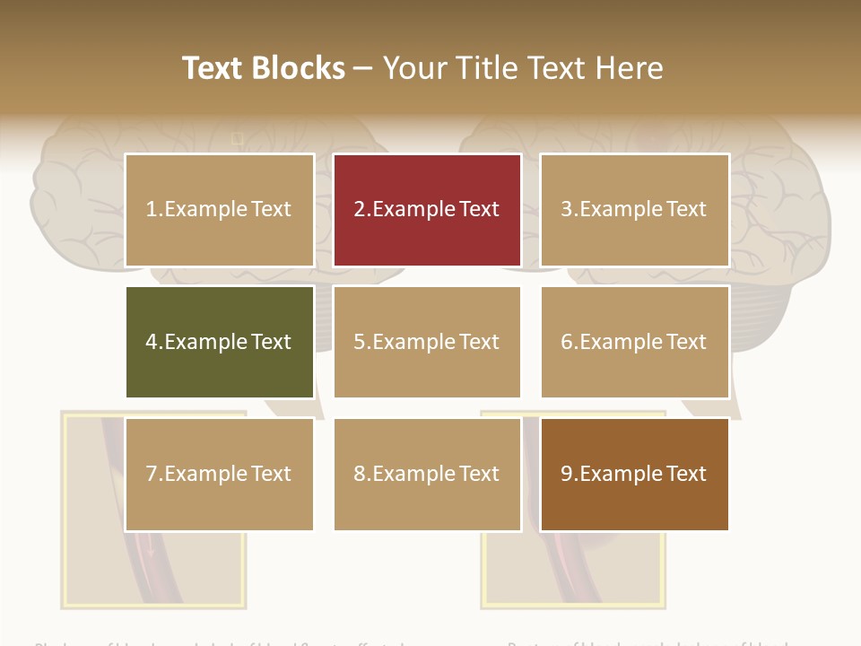 Problem Science Cerebral PowerPoint Template