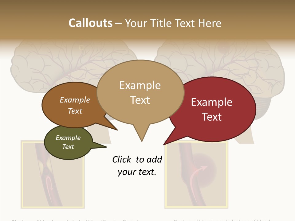 Problem Science Cerebral PowerPoint Template