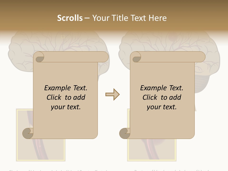 Problem Science Cerebral PowerPoint Template