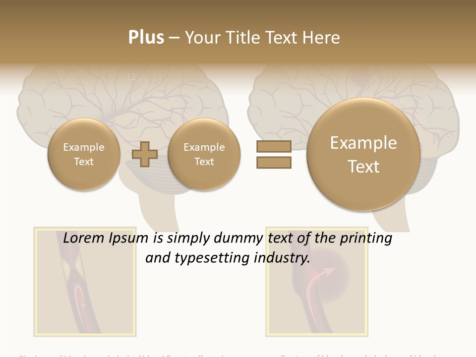 Problem Science Cerebral PowerPoint Template