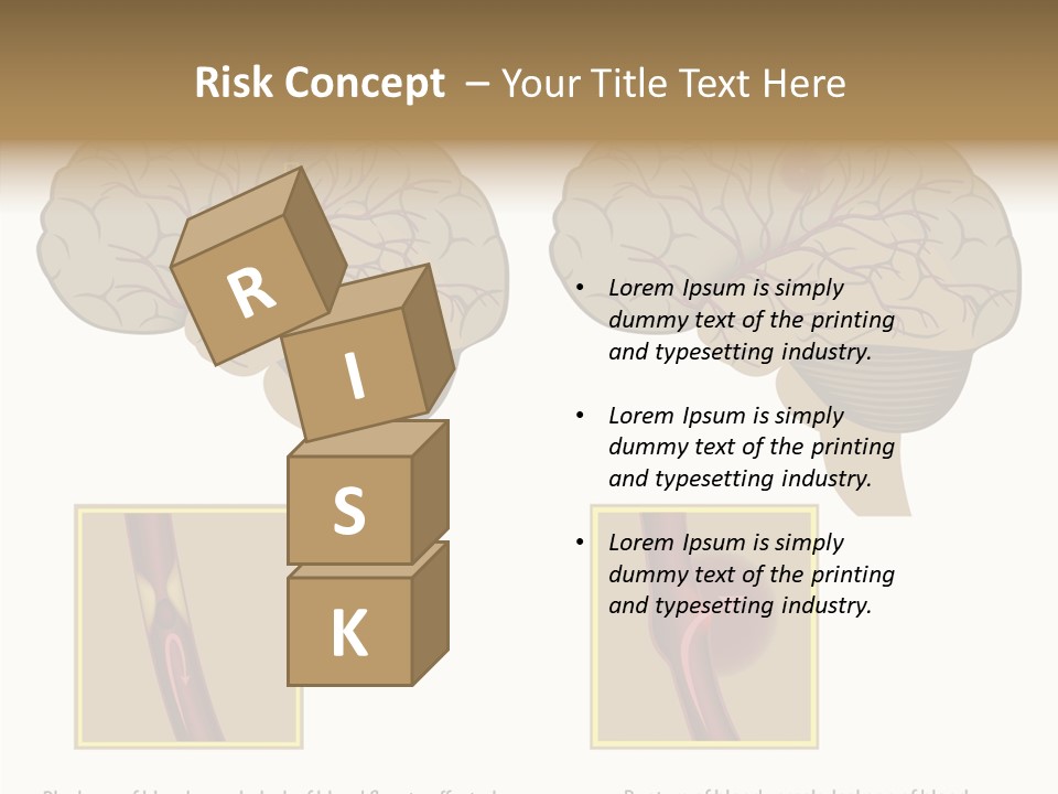 Problem Science Cerebral PowerPoint Template