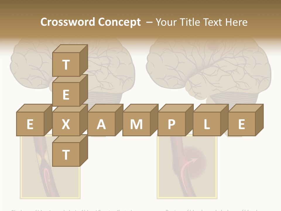 Problem Science Cerebral PowerPoint Template