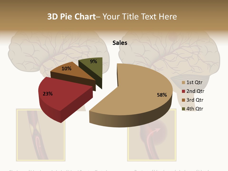 Problem Science Cerebral PowerPoint Template