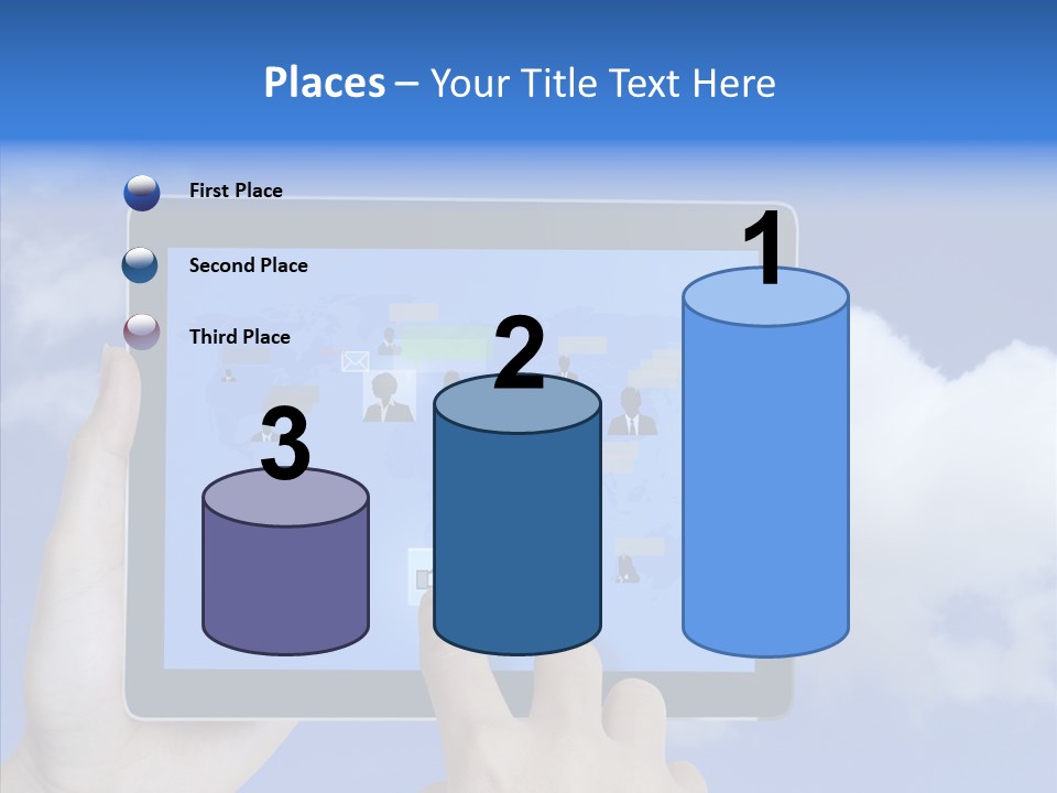 Pad People Equipment PowerPoint Template