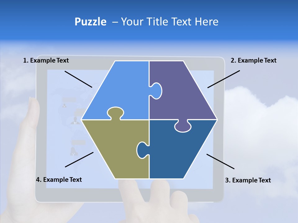 Pad People Equipment PowerPoint Template