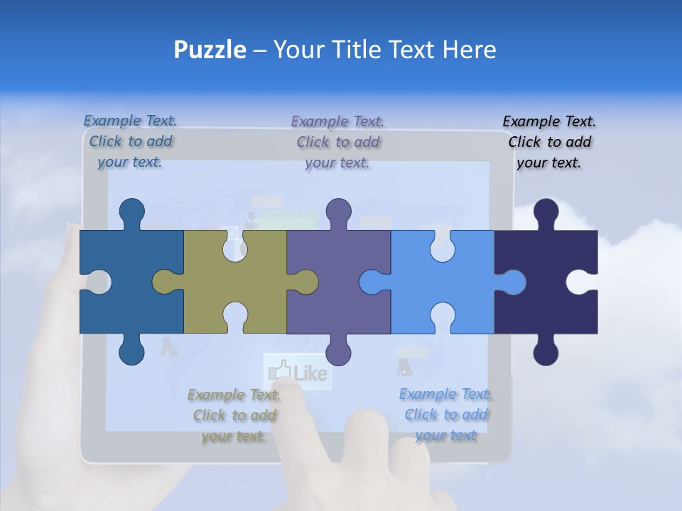 Pad People Equipment PowerPoint Template