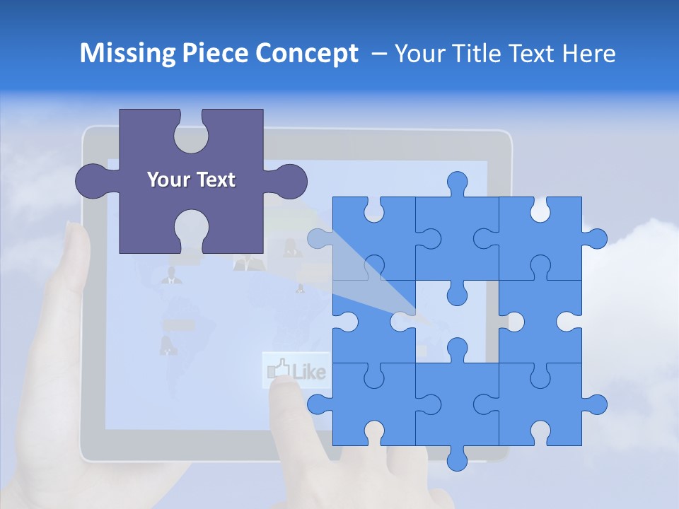 Pad People Equipment PowerPoint Template