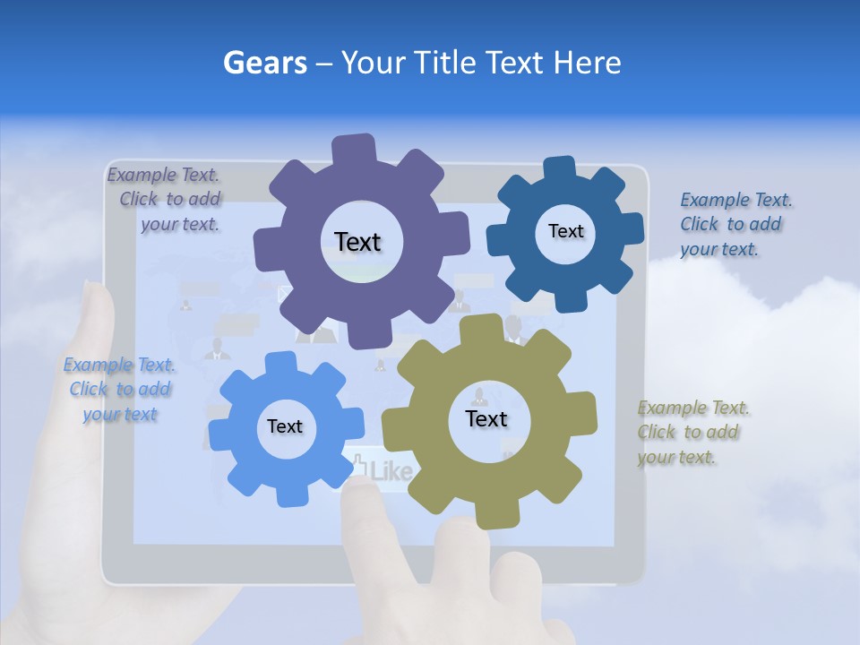 Pad People Equipment PowerPoint Template