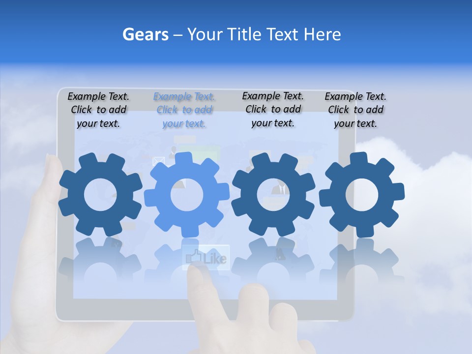 Pad People Equipment PowerPoint Template