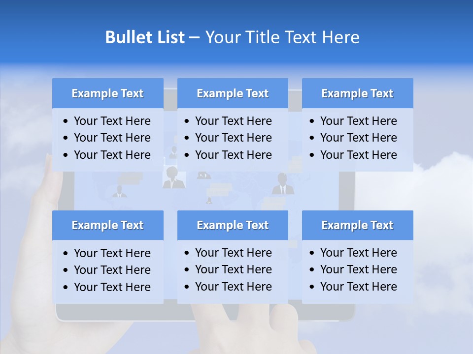 Pad People Equipment PowerPoint Template