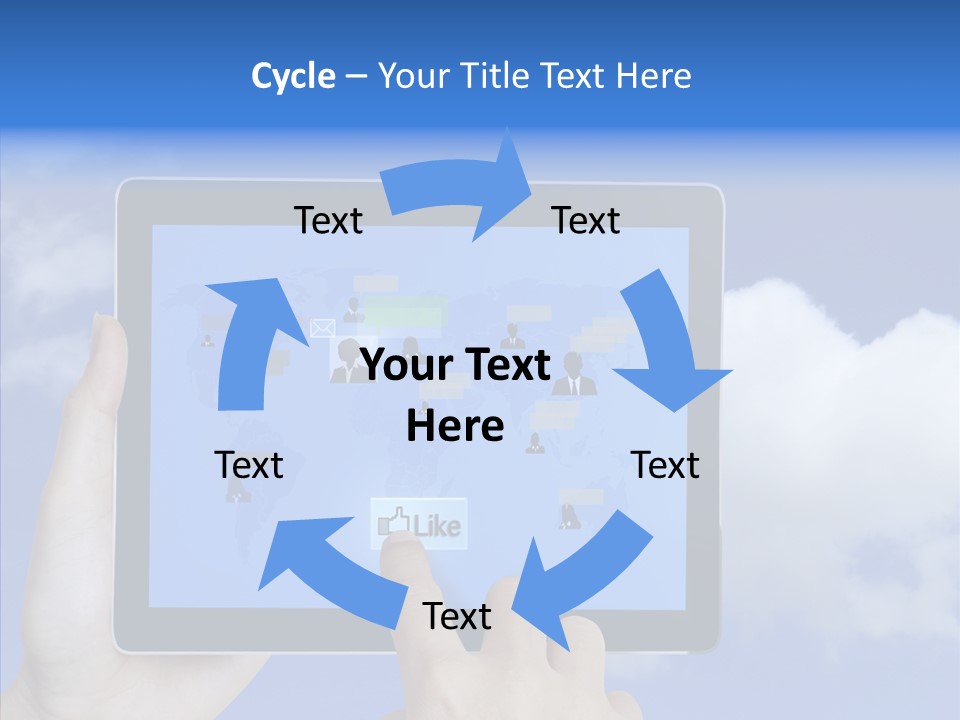 Pad People Equipment PowerPoint Template