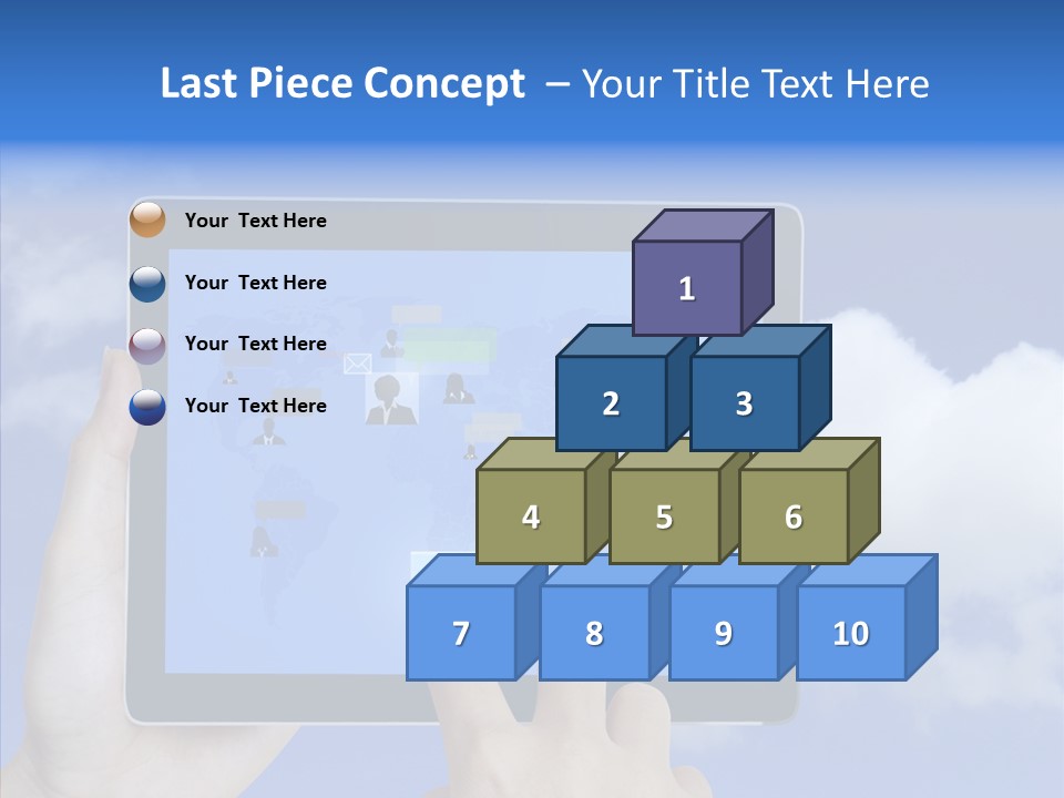 Pad People Equipment PowerPoint Template