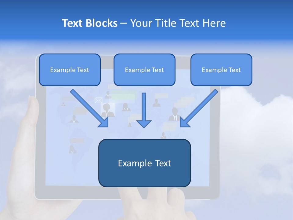 Pad People Equipment PowerPoint Template