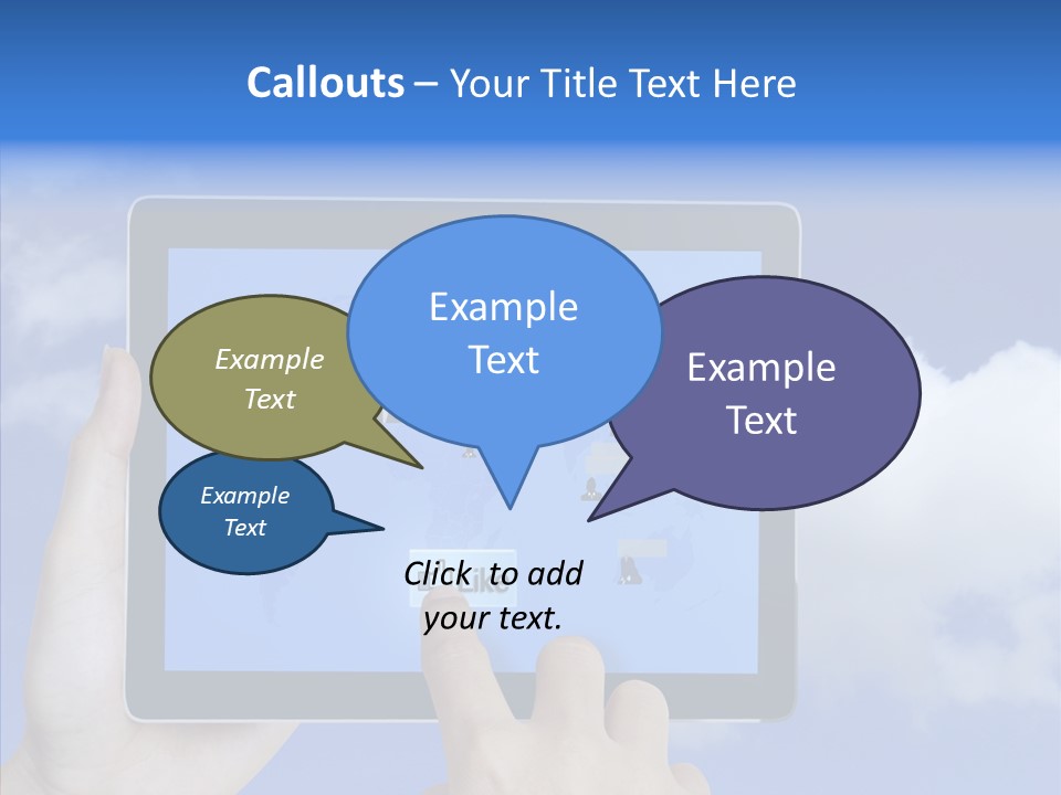 Pad People Equipment PowerPoint Template